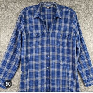 NWOT women’s Royal Robbin’s flannel shirt